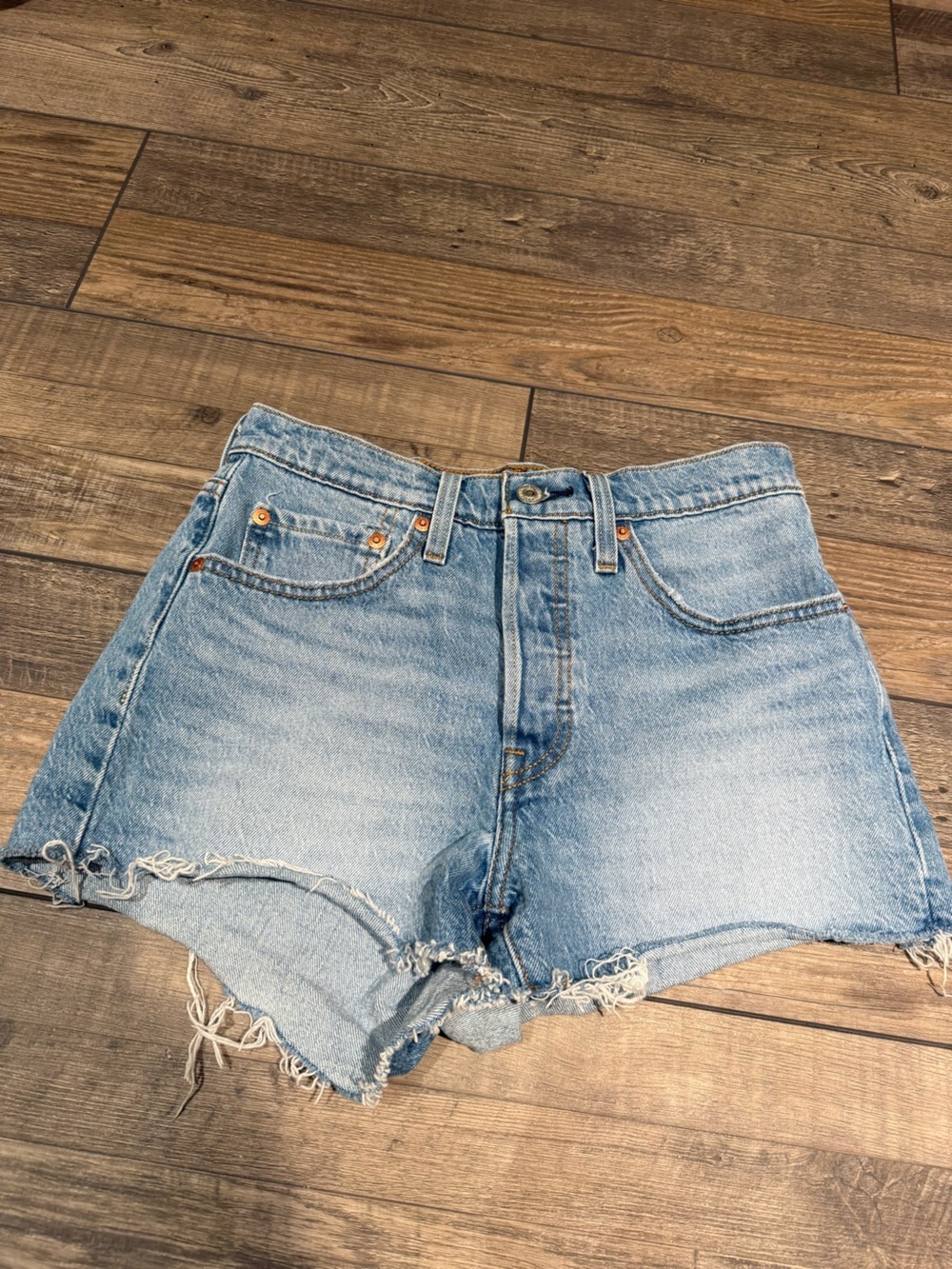 Levi’s Cut Off Jean Shorts Size 26 or 27 
EUC